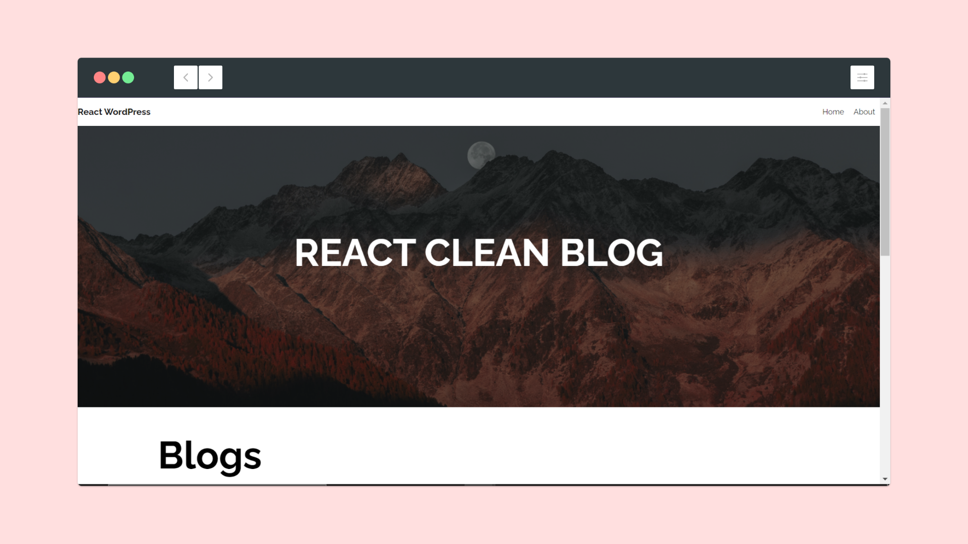 React-Wordpress